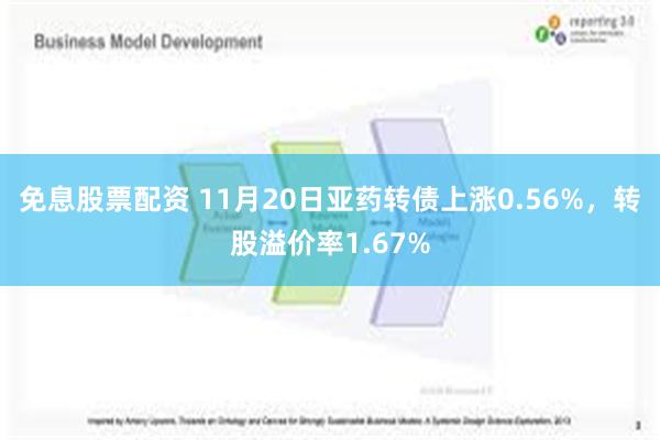 免息股票配资 11月20日亚药转债上涨0.56%，转股溢价率1.67%